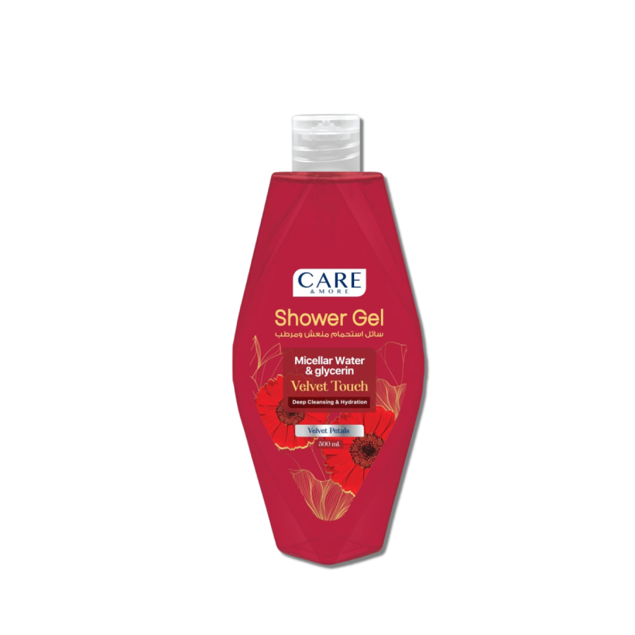 CARE & MORE SHOWER GEL  VELVET PETALS