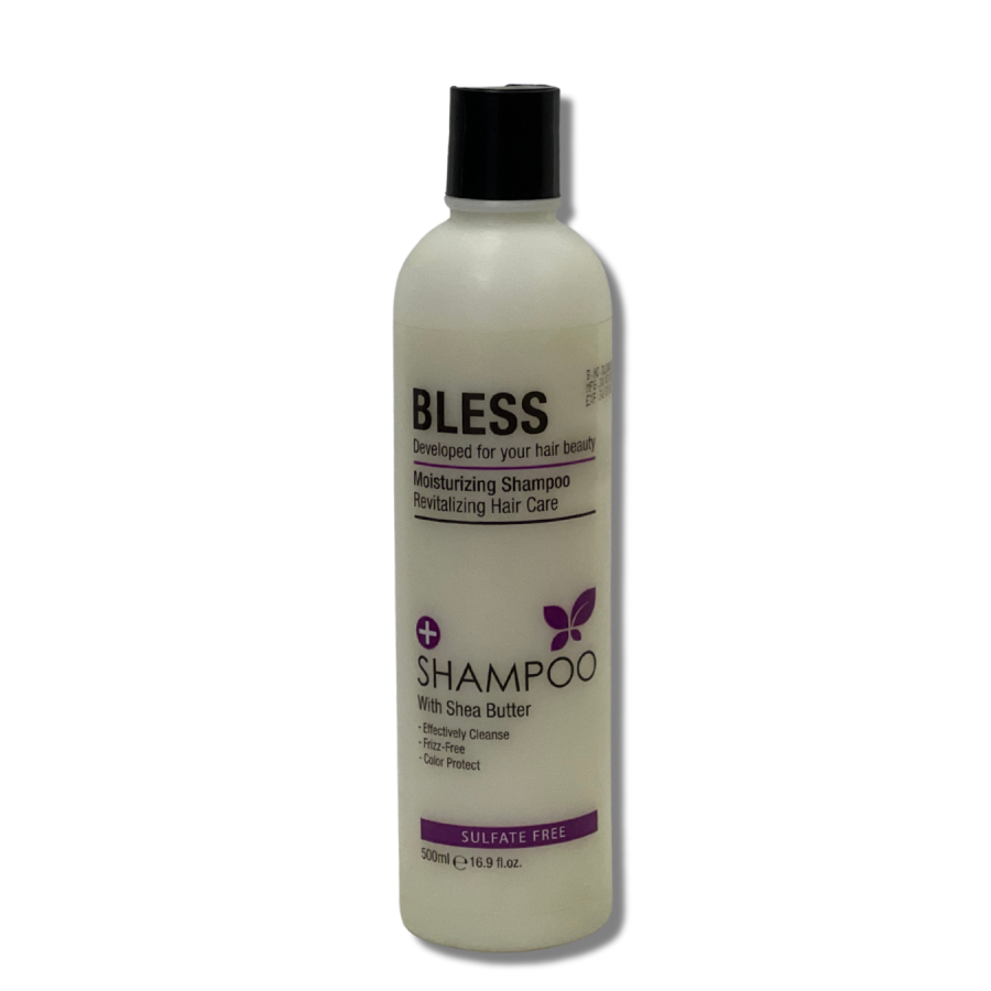 BLESS SHAMPOO WITH SHEA BUTTER 500ML