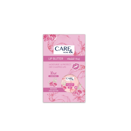 CARE&MORE LIP BALM ROSE
