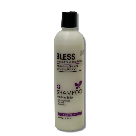 BLESS SHAMPOO WITH SHEA BUTTER 500ML